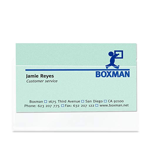 Preisvergleich Produktbild 3L Visitenkartentaschen / 10114 95x60mm Inh.100