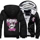 クロミ パーカー メンズ ジップパーカー ジップアップパーカー 裏起毛 厚手 スウェット トップス 防寒 暖かい 秋冬服 大きいサイズ フード付き 男女兼用 S-5XL