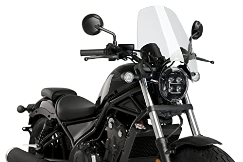 Puig 9462W Winds. New Generation Honda Rebel 500 17-21 C/Clear #TOP1