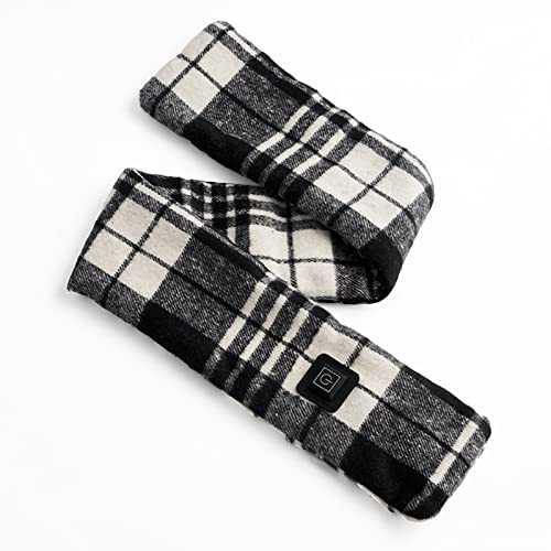 MXW Beheizter Schal Wiederaufladbar Dreistufig Einstellbarer Heizschal USB-Beheizte Schals Smart Heizungsschal Winter Elektrischer Heizungshals Winterkälteschutz Und Warmer Heizschal,B Cover