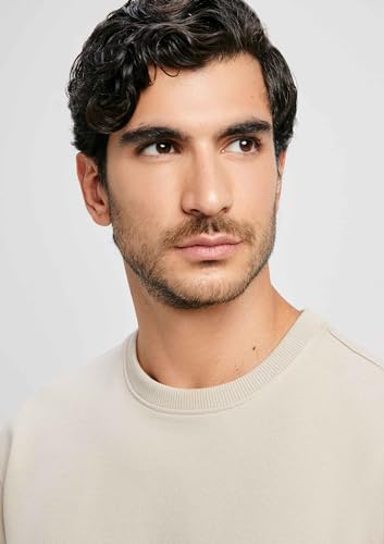 Blusão Básico Masculino Comfort Em Moletom Peluciado - Marrom G