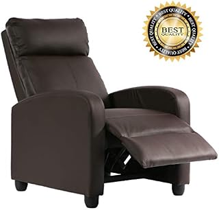 Recliner Chair for Living Room Recliner Sofa Wingback Chair Home Theater Seating Single