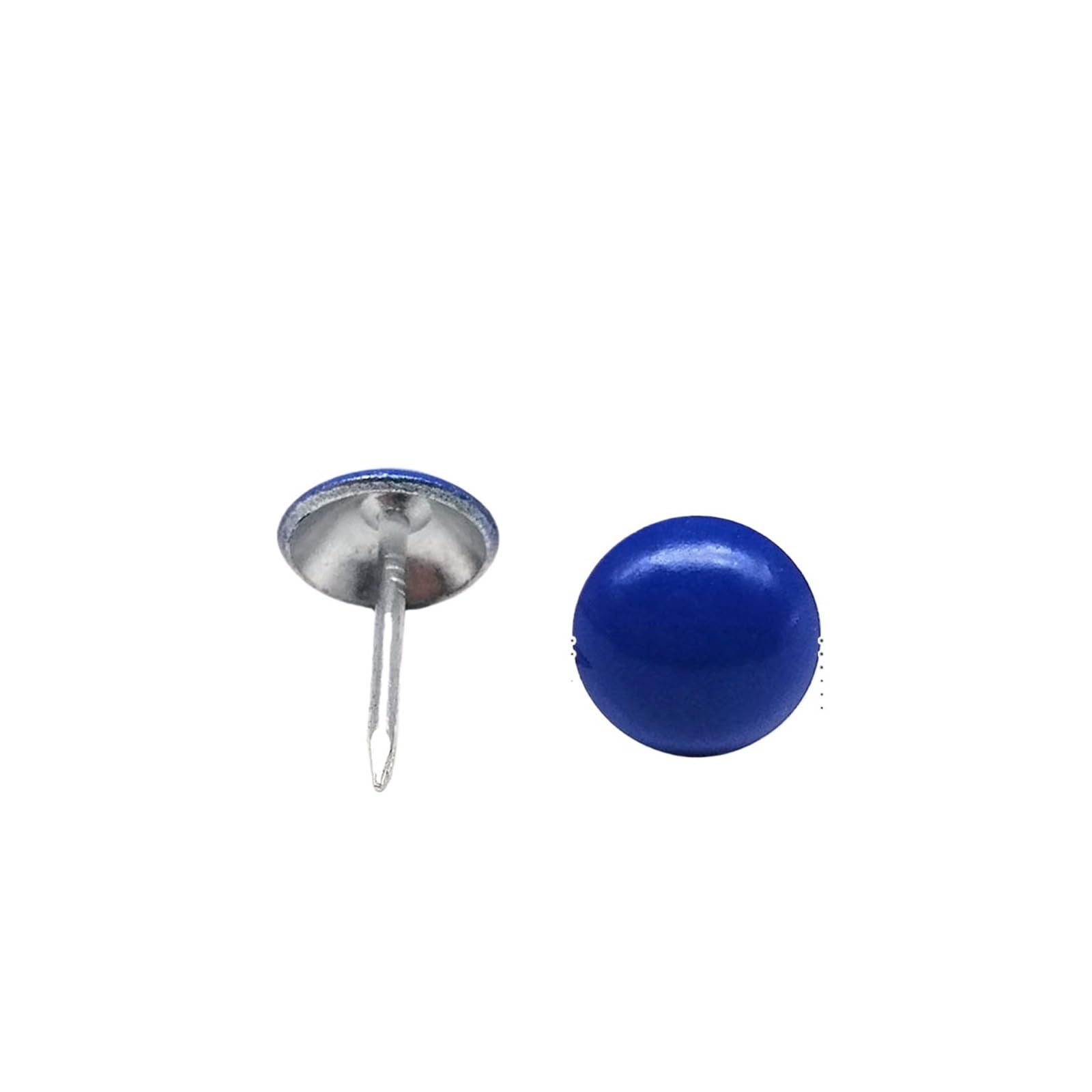 Upholstery Tacks Pack of 50 Upholstery Nails in Chest Case Multicolor(Blue)