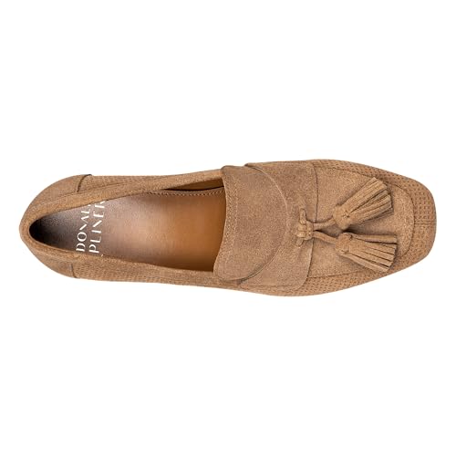 Image of Donald Pliner Women's Kressida Dress Loafers, 2 inch Block Heels for Women, Slip-On Heels for Women