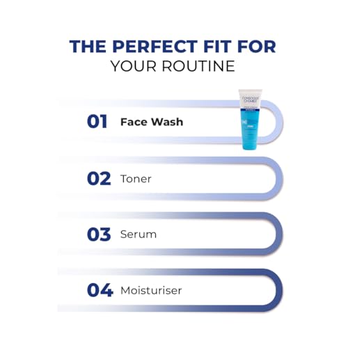 Image of Conscious Chemist Gentle Face Wash for Dry Skin | 100ml | Hydrating Cleanser for Face with Hyaluronic Acid, Ceramides and Ginseng Extract, Treats Dull and Dehydrated Skin for Women & Men - Hydro+