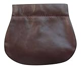Golunski Men's Leather Snap Top Coin Purse - Brown
