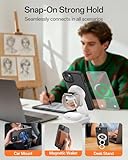 UNBREAKcable Magnetic for iPhone 14 Case, Compatible with MagSafe, Full Camera Protection, Built-in Magnetic Ring, Drop Protection Shockproof Slim Phone Cover (Black) - Image 4