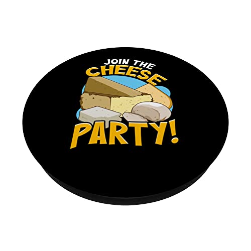 Join The Cheese Party, Black - Image 2