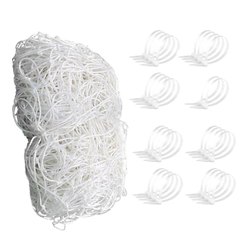 Clagone Soccer Net WeatherResistant Football Goal Netting Easy Installation and Storage Football Netting Training Soccer Net