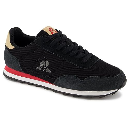Le Coq Sportif Mixte Astra Twill Black/Charcoal Basket, Noir Charbon, 39 EU Le Coq Sportif Mixte Astra Twill Black/Charcoal Basket, Noir Charbon, 39 EU