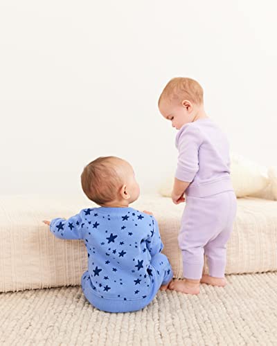 Moon And Back By Hanna Andersson Baby Girls' French Terry Crewneck Sweatshirt, Navy, 18-24 Months #TOP4