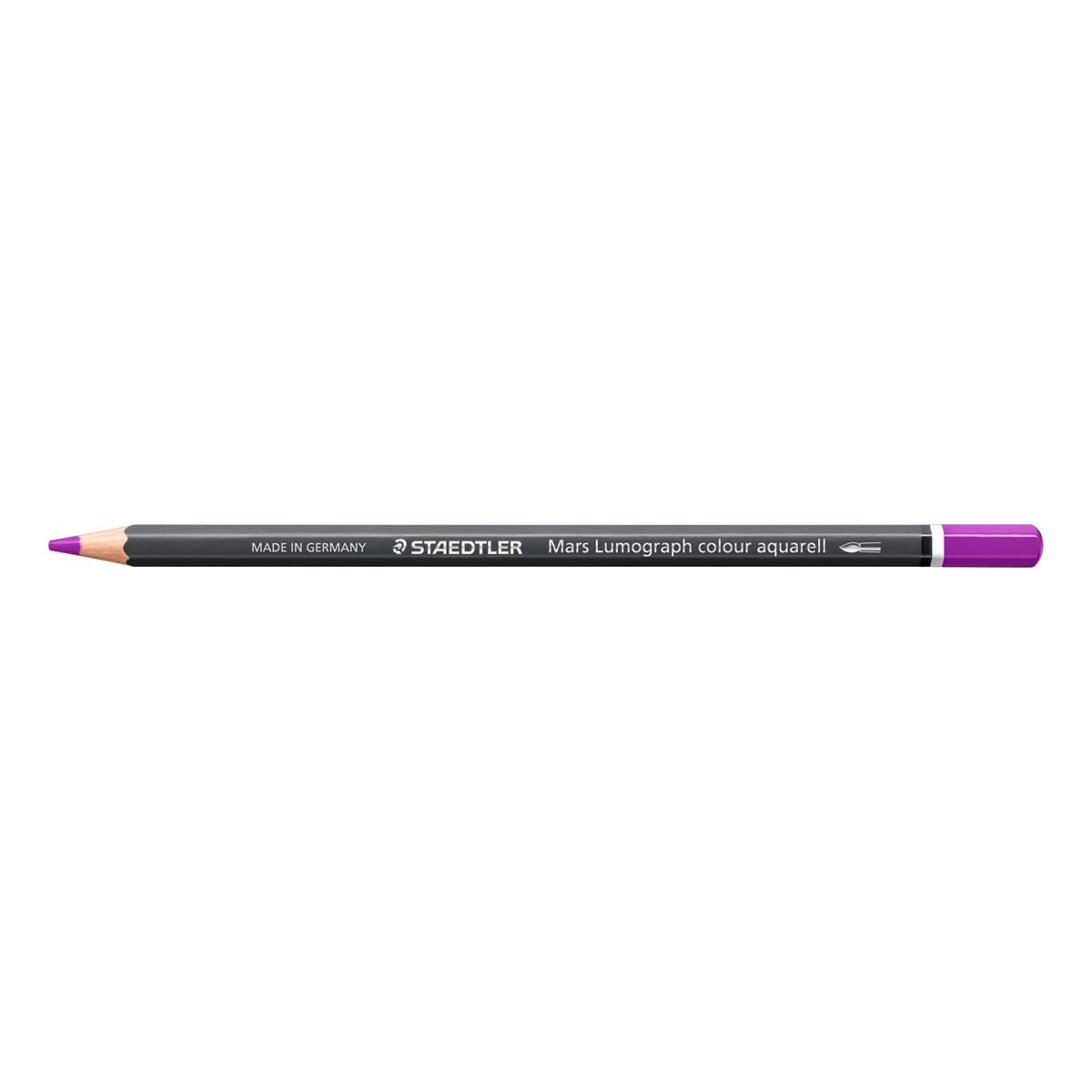 STAEDTLER Watercolour Pencil - Light Purple Violet - Mars Lumograph Colour Aquarell - Pack of 6, 104-620