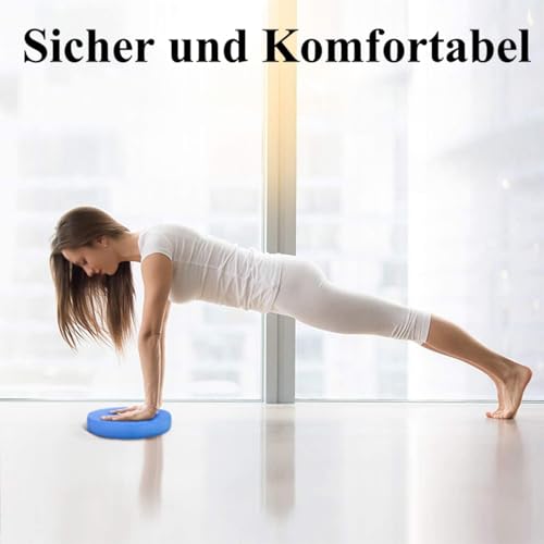 TANSAR Ovale Schaumstoff-Balance-Pads, Weich Komfortables Ganzkörpertraining Balance Pad für Fitness, Balance Kissen für Erwachsene, 28 X 17 X 6cm