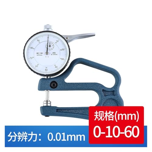 Calibrador digital de espesores con pantalla LCD, rango 0-10×30, 0-10×60 y 0-20×120 miniatura 2