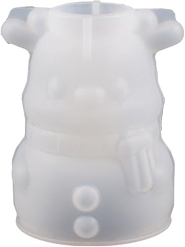 Miniatura 3 de Moldes de Navidad de silicona para campanas de alce de Navidad, molde para hacer jabón de yeso, caja de almacenamiento, molde para suculentas,