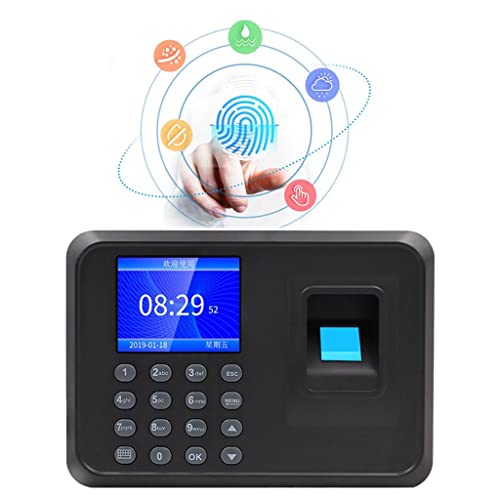 Gravador Biométrico de Impressão Digital de Comparecimento, Registro de Reconhecimento de Funcionári