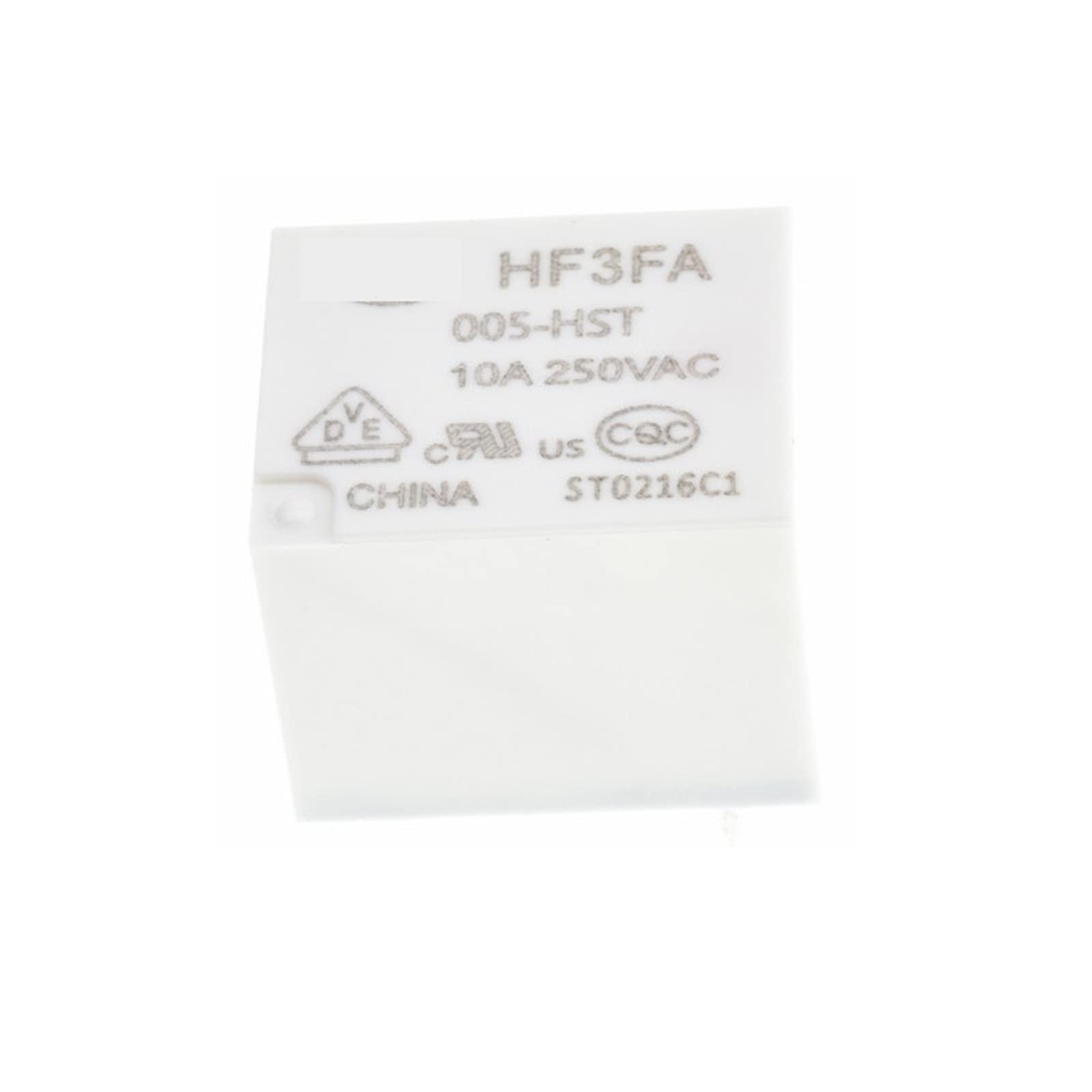 Relais HF3FA-012-HST 12V pour réparer une carte électronique en panne commutation 4 PIN 10A