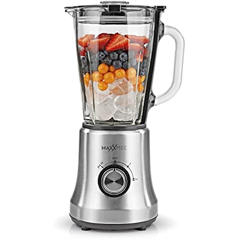 MAXXMEE Standmixer | Abnehmbarer XL-Glasbehälter mit 1,5 l Fassungsvermögen | Mixer zum Pürieren Cover
