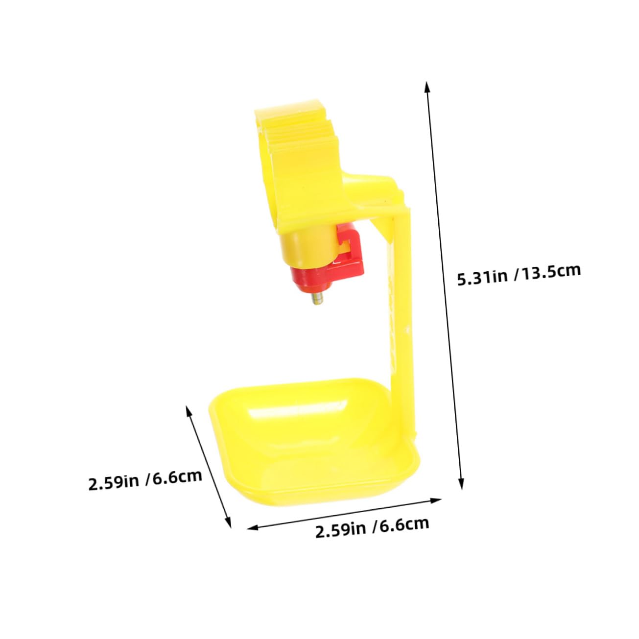 OFFSCH 10Pcs Chicken Water Dispenser Automatic Poultry Drinking Cups for Efficient Hydration for Home Farm Use Chicken Supplies