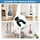 Surplex Universal Gitarren-Haken, Gitarrenständer Gitarren-Wandhalterung Aufhänger Gitarren-Halter mit Auto Lock, für alle Akustikgitarre, klassische Gitarre, E-Gitarre, Bass, Ukulele