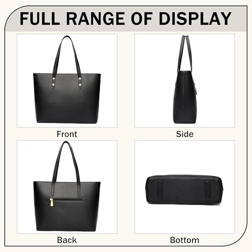Image of FSD. WG Leather Purses and Handbags for Women Tote Shoulder Bag Satchel Handbag with Top Handles