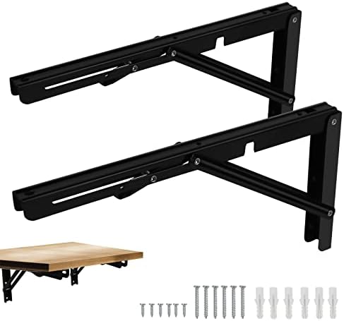 Barley Ears Klappkonsole 50cm - Schwerlast Regalträger 100kg