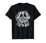 Lustiger Malteser cool Sonnenbrille Hund Hunde T-Shirt