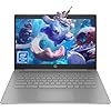 HP Laptop estudiantil Chromebook HD de 14 pulgadas, Intel Quad-Core N4120 (> N4020), 4 GB de RAM, 64 GB eMMC, Wi-Fi, cámara web, HDMI, USB-A y C, 14 horas de duración de la batería, Zoom, Chrome OS,