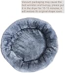 SHENGOCASE Cat Tree Tower Accessoires Pièces de rechange Coussin rond Couverture de lit pour perche de chat avec bande élastique (13.8", Gris)