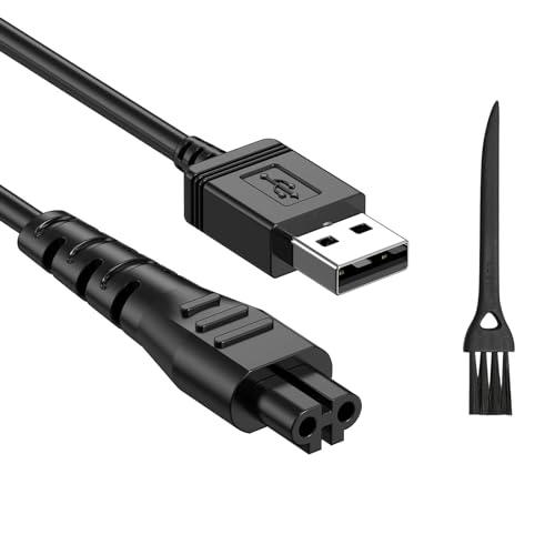 Charger for Remington Shaver,USB Charger Replacement Compatible with Remington HC4250, HC4255, F3, PF7500, MB4200, XR1330, XR1350, XR1400, XR1470, XR1430
