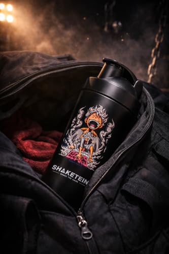 Image of Stainless Steel Gym Shaker Bottle 750ml | Leak Proof Protein Mixer Shaker | BPA Free | Metal Sports Water Bottle for Gym, Workout & Fitness