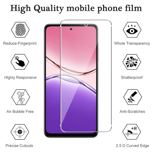 Coque OPPO A5X idéale pour les voyages avec son support vidéo et verre blindé