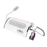 【DISEÑO 3 EN 1】 Esta máquina se puede utilizar para pulir las uñas, recoger el polvo de las uñas, secar geles de uñas, iluminar, cargar el teléfono móvil, muy práctico de usar. Con su tamaño compacto, se puede instalar y desmontar fácilmente. Tres grandes máquinas se combinan en una para el mejor uso profesional. Secador de uñas Aspirador de uñas Lámpara de uñas Dispositivo de curado. Y también es adecuado para aquellos que disfrutan del arte de uñas DIY en casa. Y también es adecuado para aquel