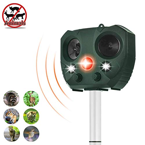 ZOVENCHI Ultrasonic Animal Pest Repeller Review Solar Panel America