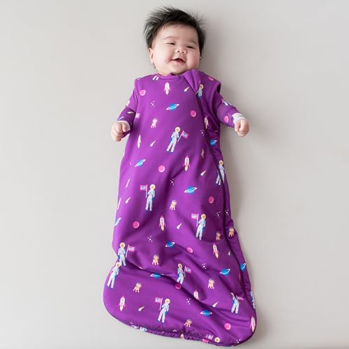 Image of KYTE BABY Sleep Bag 1.0 TOG, Rayon Made From Bamboo Wearable Blanket, Dual Zipper For Infants And Toddlers Nursery Essentials