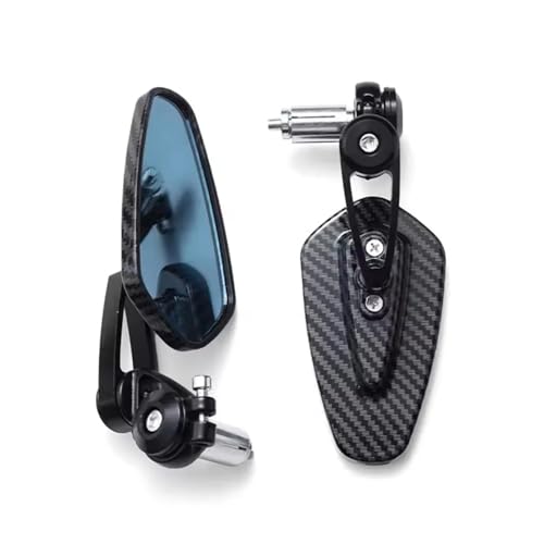 �ɓK������VOGE Va&lico DS900X 300R 500R 250RR 300RR 200AC 300AC 500DS 650DS�p �o�C�N�p�o�b�N�~���[ �J�[�{���t�@�C�o�[�� �n���h���o�[�G���h(Style A)