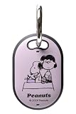 iFace First Class PEANUTS/ピーナッツ スヌーピー AirTag 専用 ケース (くすみパープル/ルーシー)【耐衝撃 カラビナ付き エアタグ 保護カバー snoopy 】