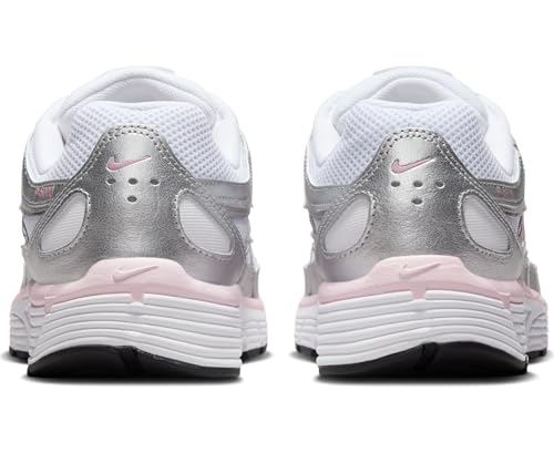 Nike P-6000 Women's Shoes (White/Elemental Pink/Black/Metallic Silver)3