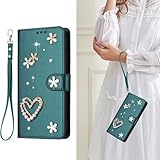 WOWUDI Handyhülle für Samsung Galaxy S6 Edge Leder Flip Wallet Hülle mit Kartenfach...