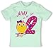 2. Geburtstag - jUHU ich Bin Schon Zwei - 18/24 Monate - Mintgrün - Shirt 2. Geburtstag mädchen - BZ02 - Baby Shirt für Mädchen und Jungen
