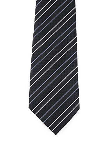 Image of Elfeves Men's Modern Striped Patterned Formal Ties College Daily Woven Neckties