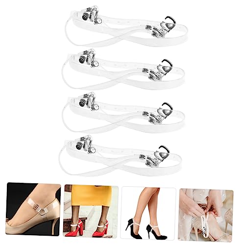 Lacets invisibles pour chaussures amples et fixation anti-glisse pour talons hauts - 4