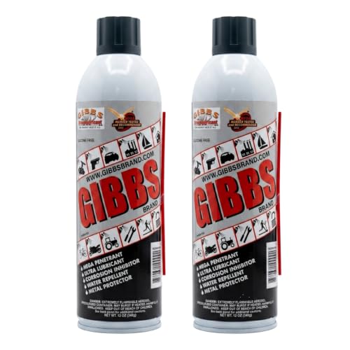 Gibbs Brand Lubricant (2-12oz cans)