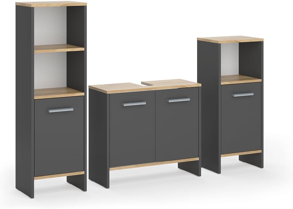 Anthracite/Goldkraft Oak