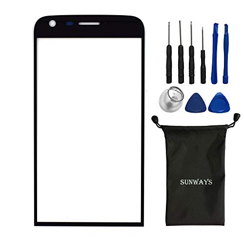 sunways New Front Outer Screen Glass Panel Lens Replacement for LG G5 H820 VS987 LS992 H820 US992