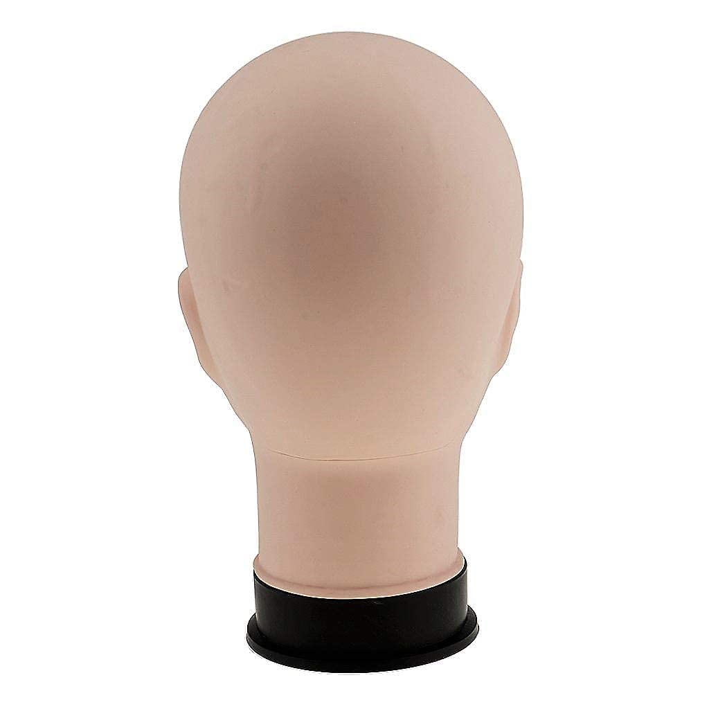 DDJ Creative Female Head Mannequin - Women Head Dummy - Display Stand Hair Wig | Scarf | Cap | Face for Sunglasses | Eye Glasses Holder | Hat Display Model Stand | - 12 Inch Size (Skin Color) 3