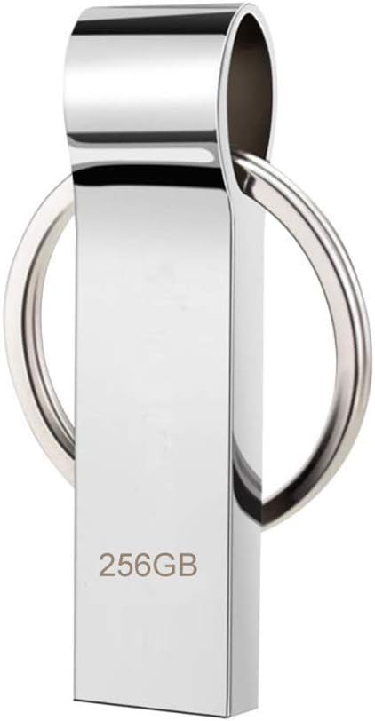 Erasky 256GB USB Flash Drive External Storage Thumb Drive Portable USB Stick Pen Drive Keychain Memory Stick for Daily Storage