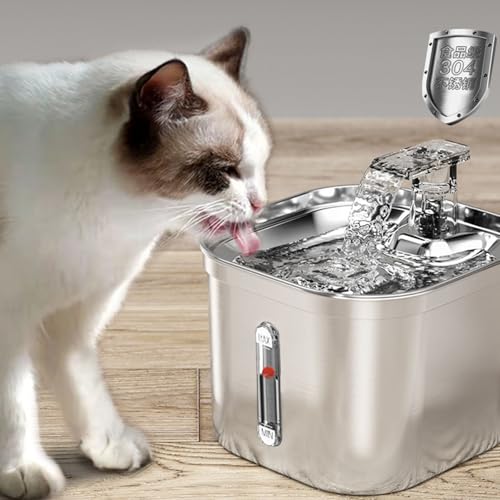 Fuente de agua automática para mascotas 2.20L miniatura 3