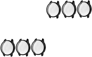 6 Peças Capa De Relógio Smartwatch Relógio Preto Inteligente Caixa Venu Tela De Relógio Protetor De Tela De Relógio Protetor De Tela Tpu Protetor De Relógio Anti-Arranhões Capa