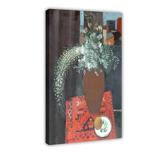 Nocturne Nature morte Jean Hippolyte Marchand poster floral impression sur toile
